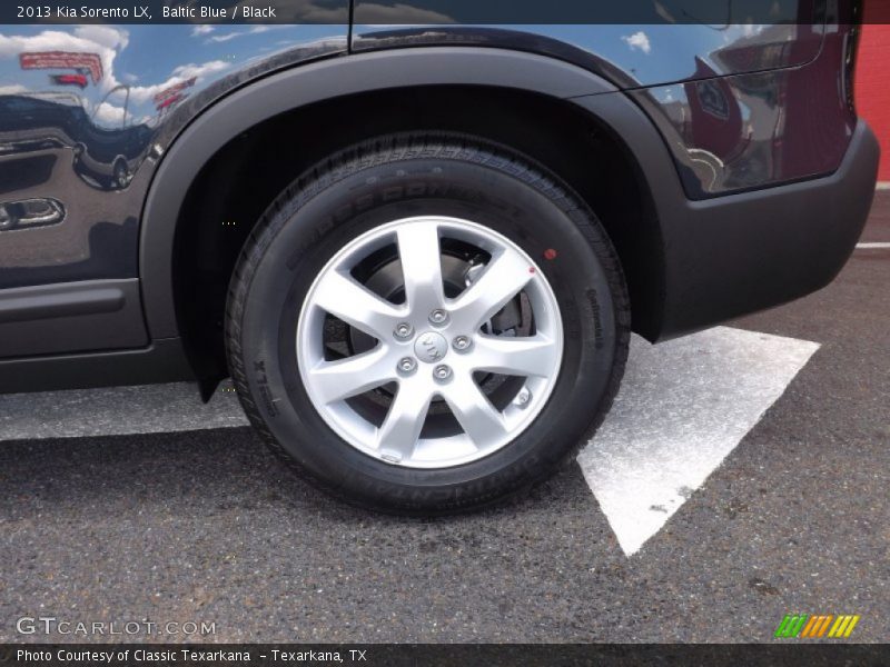 Baltic Blue / Black 2013 Kia Sorento LX