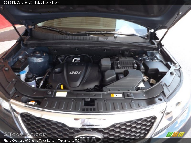 Baltic Blue / Black 2013 Kia Sorento LX
