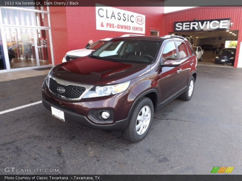 Dark Cherry / Black 2013 Kia Sorento LX