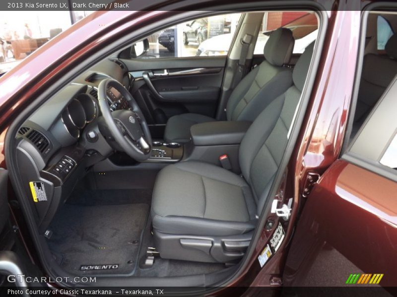  2013 Sorento LX Black Interior