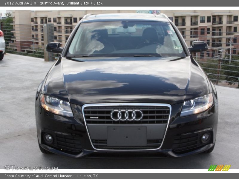 Brilliant Black / Black 2012 Audi A4 2.0T quattro Avant