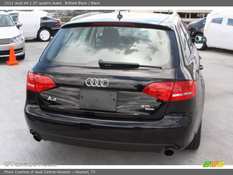Brilliant Black / Black 2012 Audi A4 2.0T quattro Avant