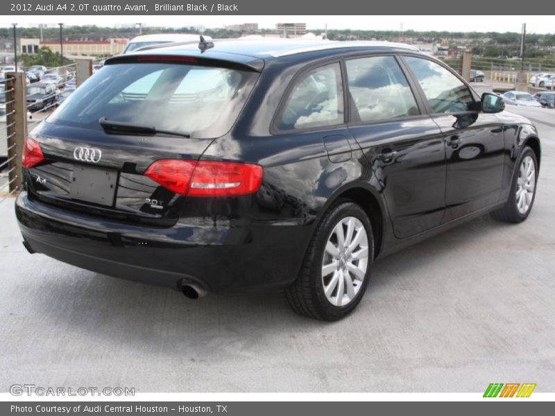 Brilliant Black / Black 2012 Audi A4 2.0T quattro Avant