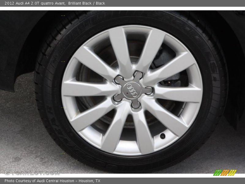 Brilliant Black / Black 2012 Audi A4 2.0T quattro Avant