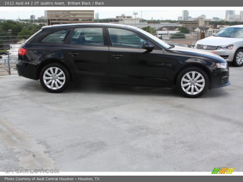 Brilliant Black / Black 2012 Audi A4 2.0T quattro Avant