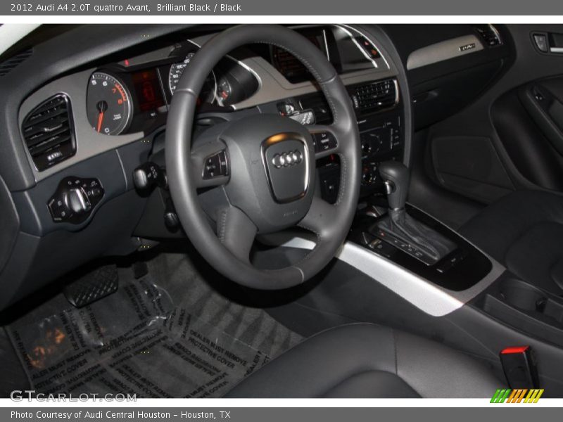 Brilliant Black / Black 2012 Audi A4 2.0T quattro Avant