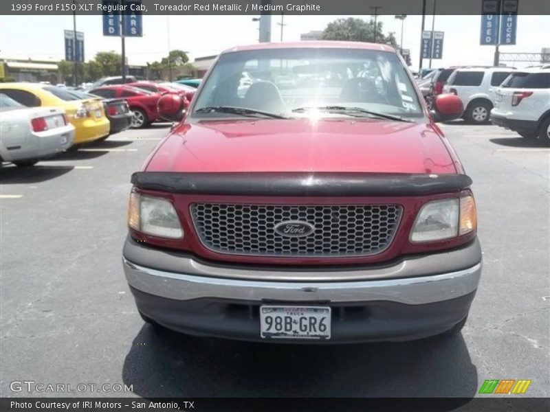 Toreador Red Metallic / Medium Graphite 1999 Ford F150 XLT Regular Cab
