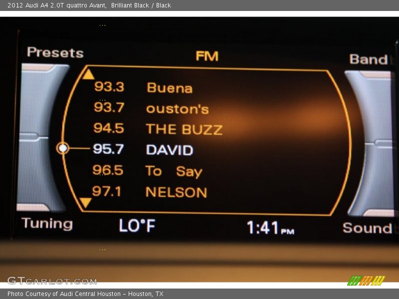 Brilliant Black / Black 2012 Audi A4 2.0T quattro Avant
