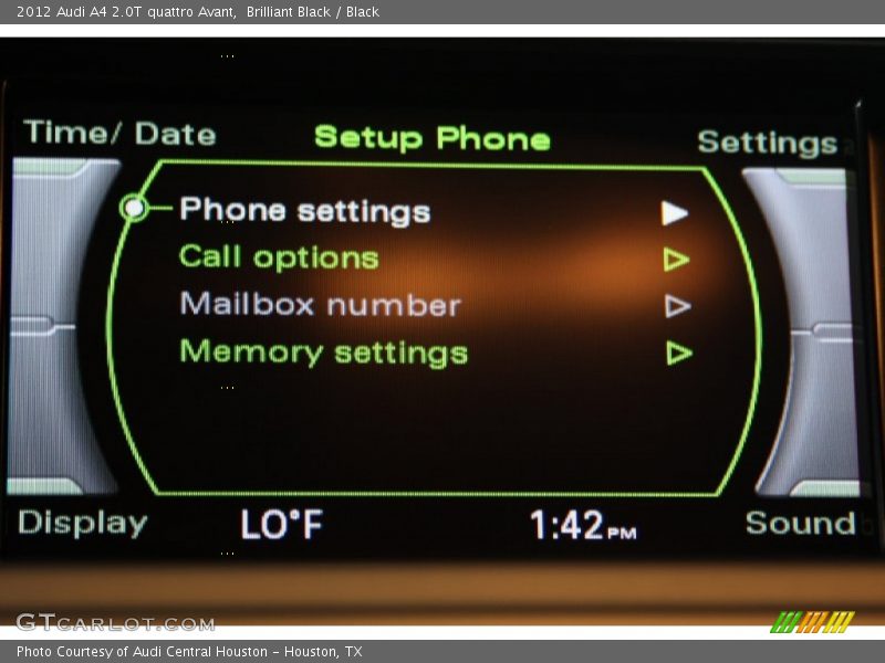 Brilliant Black / Black 2012 Audi A4 2.0T quattro Avant