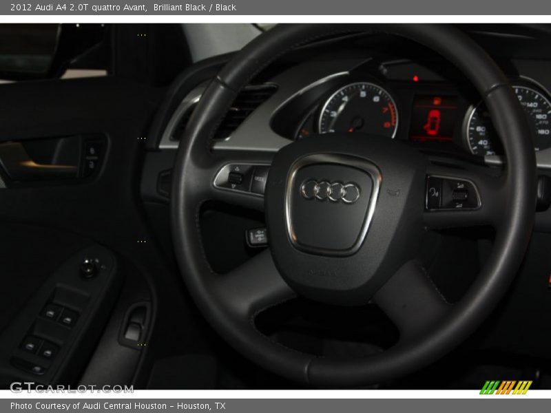 Brilliant Black / Black 2012 Audi A4 2.0T quattro Avant