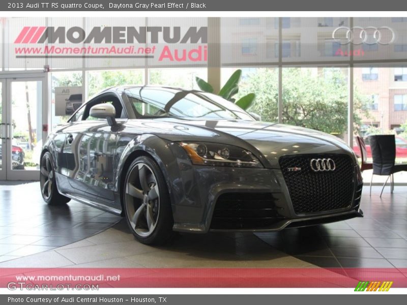 Daytona Gray Pearl Effect / Black 2013 Audi TT RS quattro Coupe