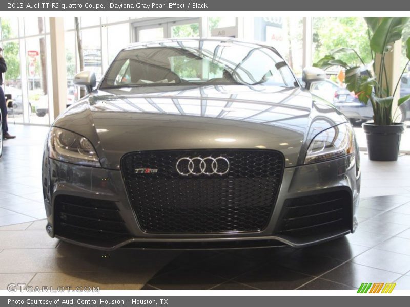 Daytona Gray Pearl Effect / Black 2013 Audi TT RS quattro Coupe