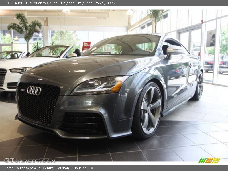 Daytona Gray Pearl Effect / Black 2013 Audi TT RS quattro Coupe