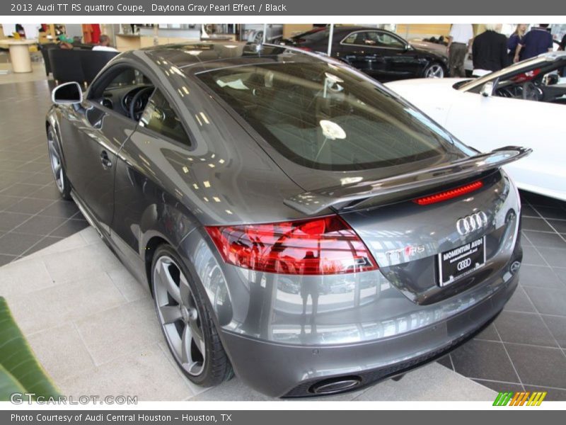 Daytona Gray Pearl Effect / Black 2013 Audi TT RS quattro Coupe