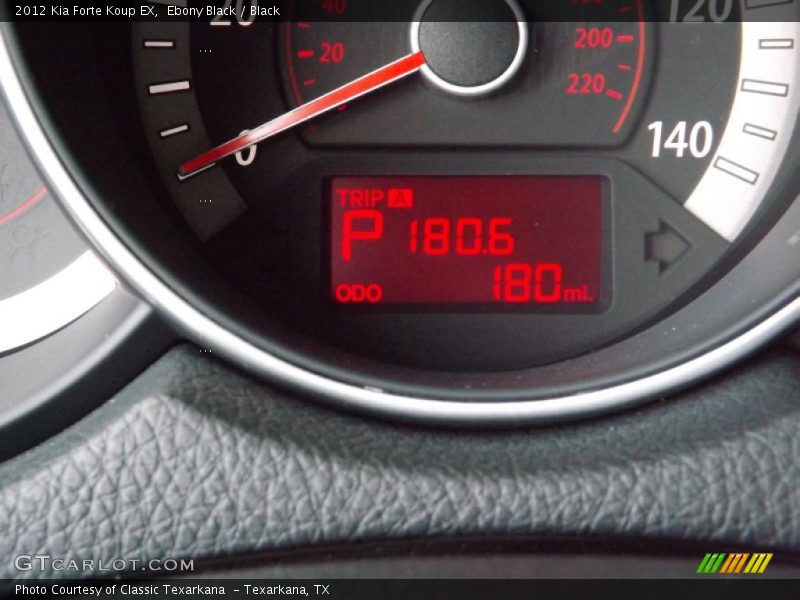 Ebony Black / Black 2012 Kia Forte Koup EX