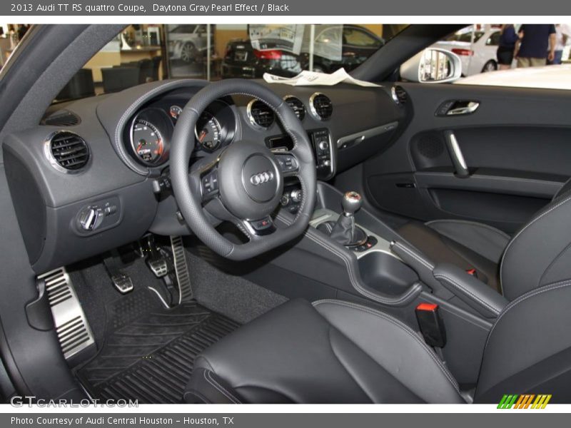 Black Interior - 2013 TT RS quattro Coupe 