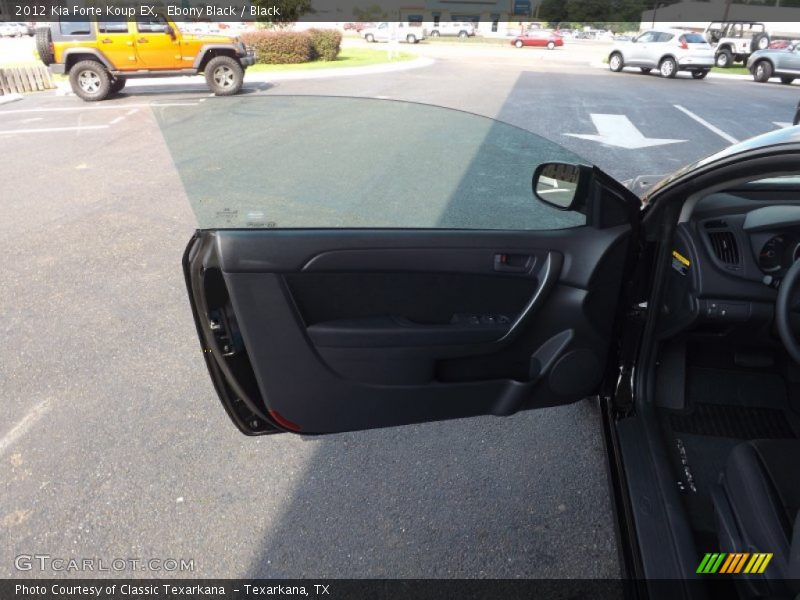 Ebony Black / Black 2012 Kia Forte Koup EX