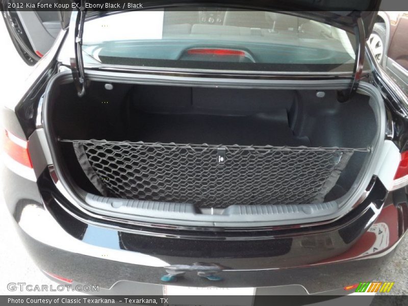 Ebony Black / Black 2012 Kia Forte Koup EX