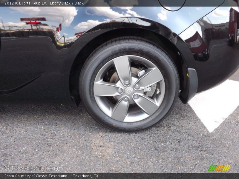 Ebony Black / Black 2012 Kia Forte Koup EX