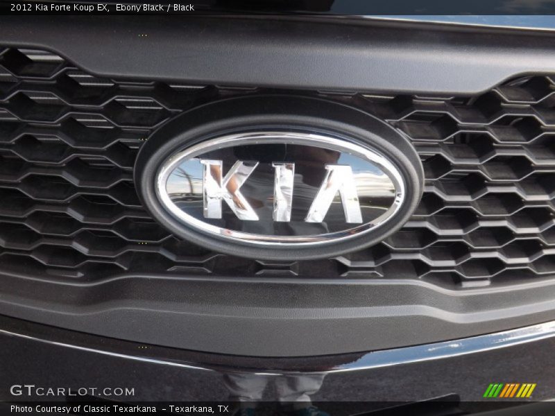 Ebony Black / Black 2012 Kia Forte Koup EX