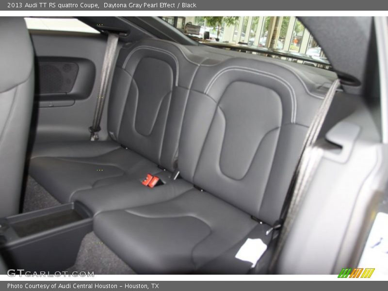 Rear Seat of 2013 TT RS quattro Coupe