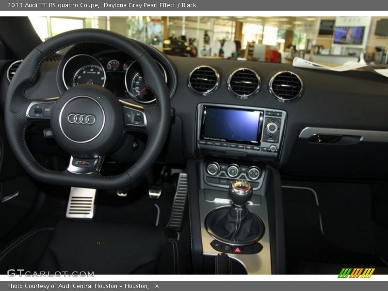 Daytona Gray Pearl Effect / Black 2013 Audi TT RS quattro Coupe