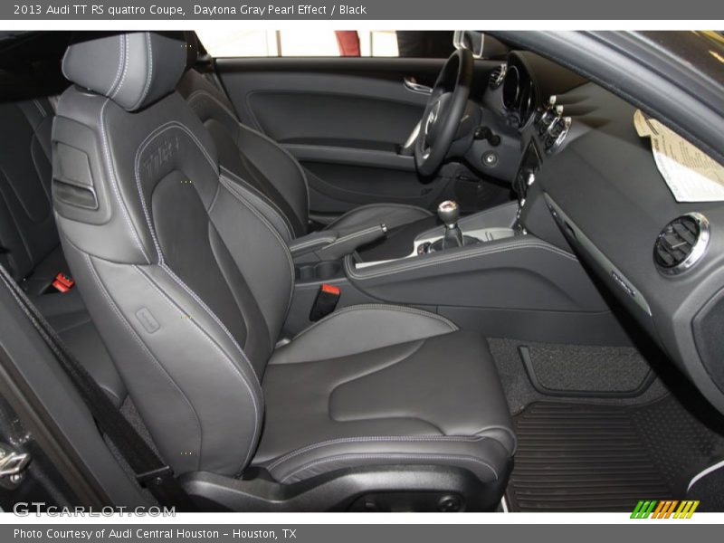 Front Seat of 2013 TT RS quattro Coupe