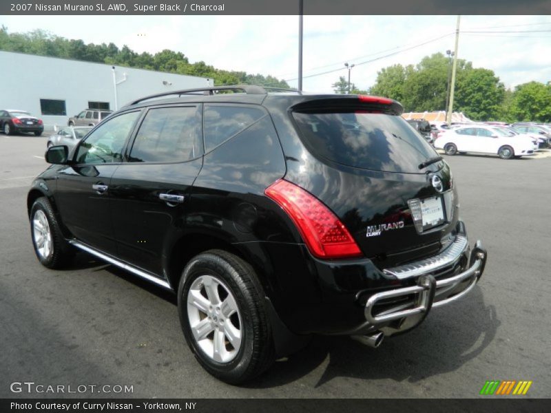 Super Black / Charcoal 2007 Nissan Murano SL AWD