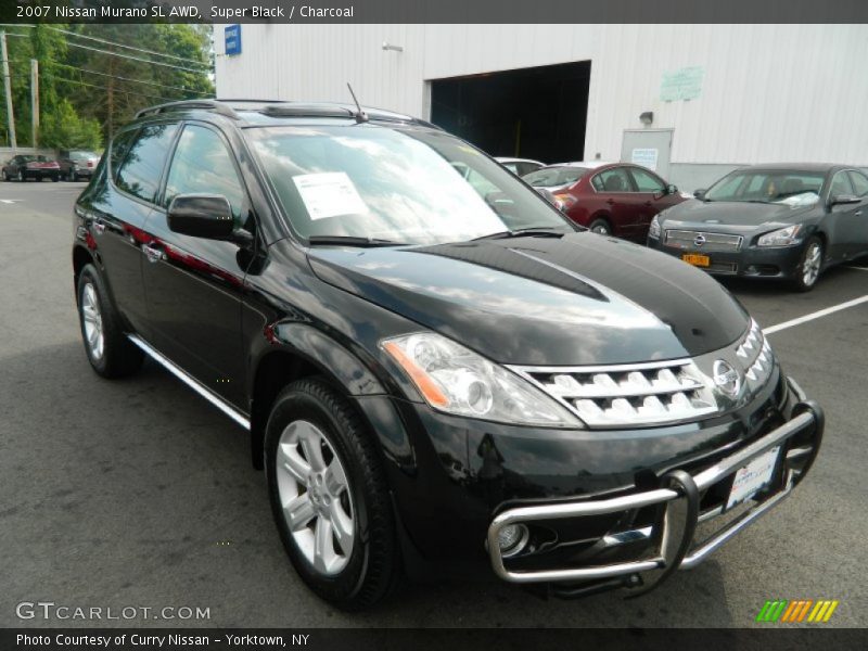 Super Black / Charcoal 2007 Nissan Murano SL AWD