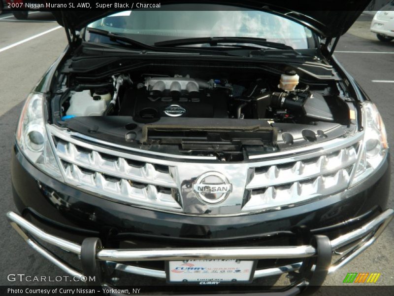 Super Black / Charcoal 2007 Nissan Murano SL AWD