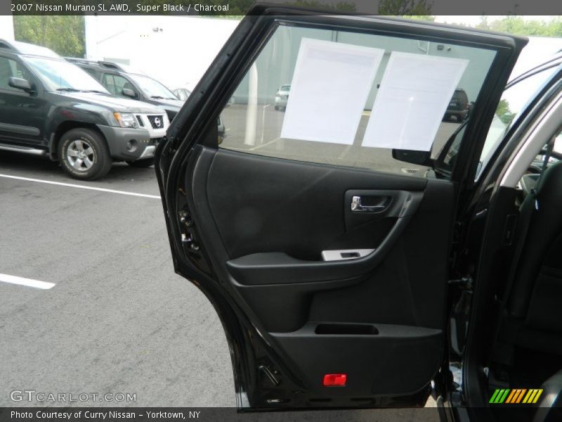 Super Black / Charcoal 2007 Nissan Murano SL AWD