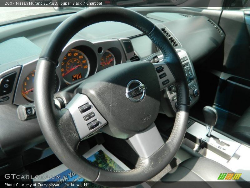 Super Black / Charcoal 2007 Nissan Murano SL AWD