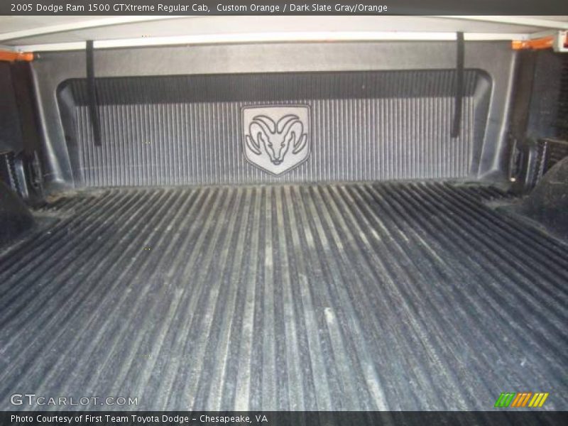 Custom Orange / Dark Slate Gray/Orange 2005 Dodge Ram 1500 GTXtreme Regular Cab