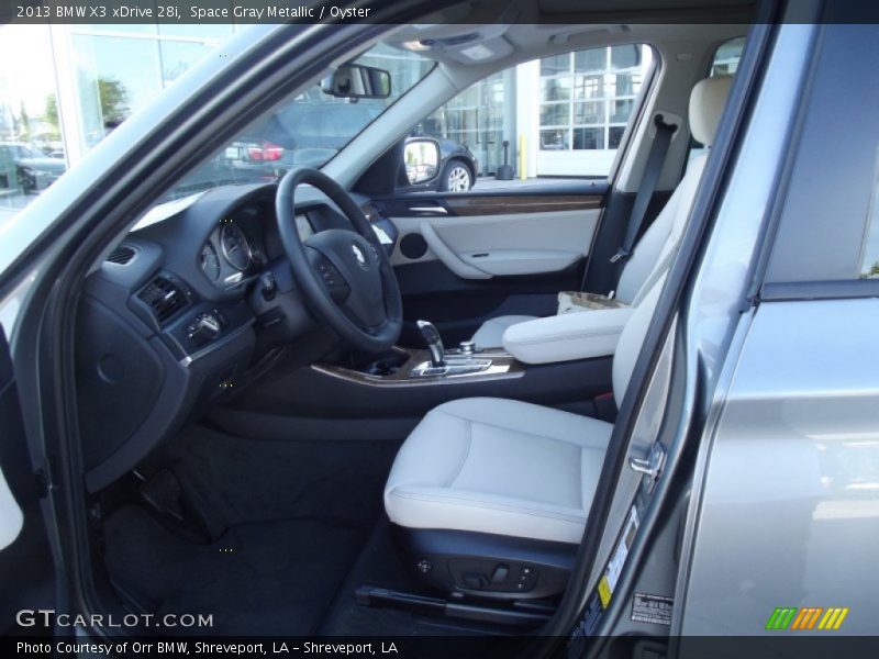  2013 X3 xDrive 28i Oyster Interior