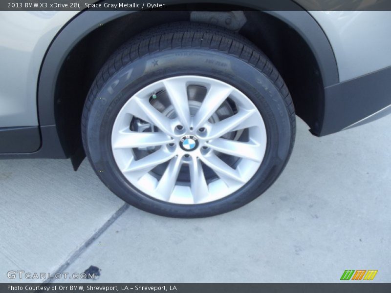  2013 X3 xDrive 28i Wheel