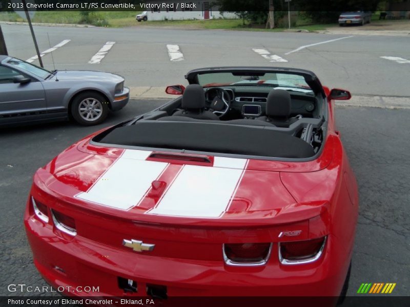 Victory Red / Black 2013 Chevrolet Camaro LT/RS Convertible