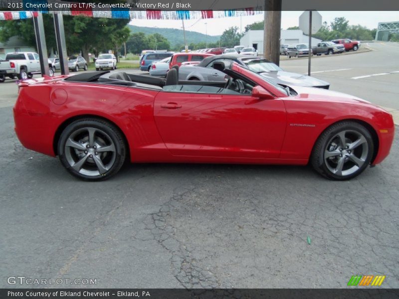 Victory Red / Black 2013 Chevrolet Camaro LT/RS Convertible