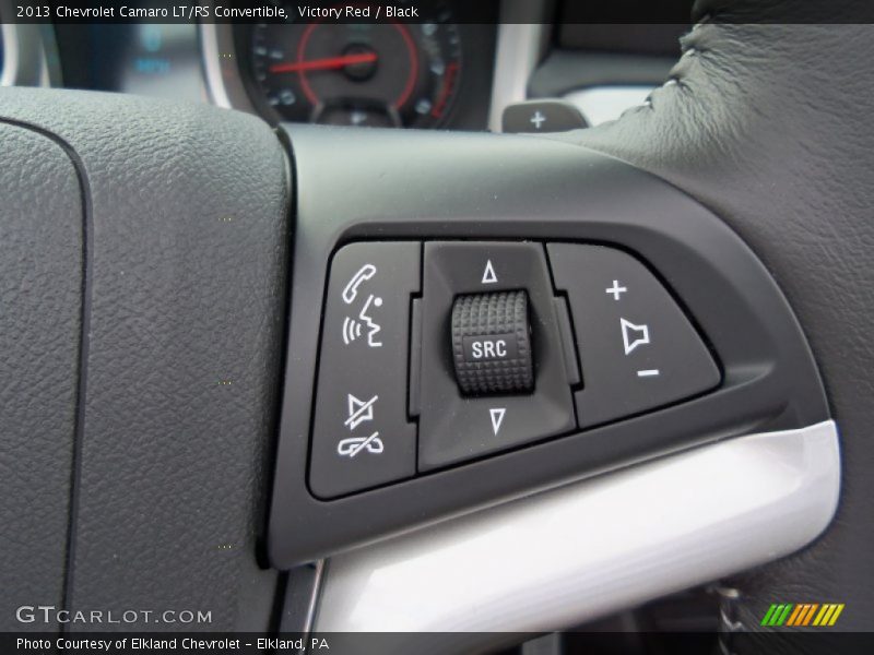 Controls of 2013 Camaro LT/RS Convertible