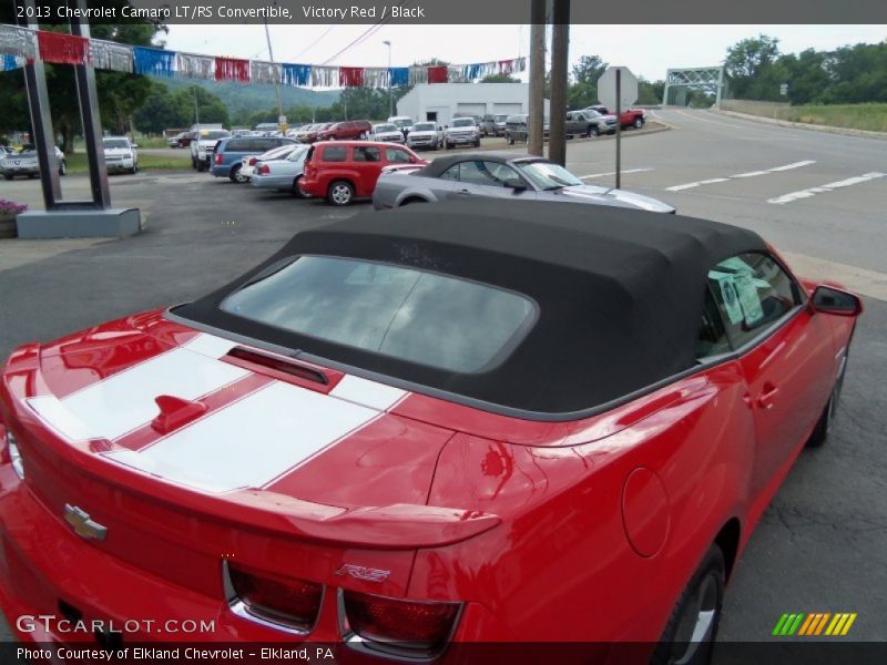 Victory Red / Black 2013 Chevrolet Camaro LT/RS Convertible