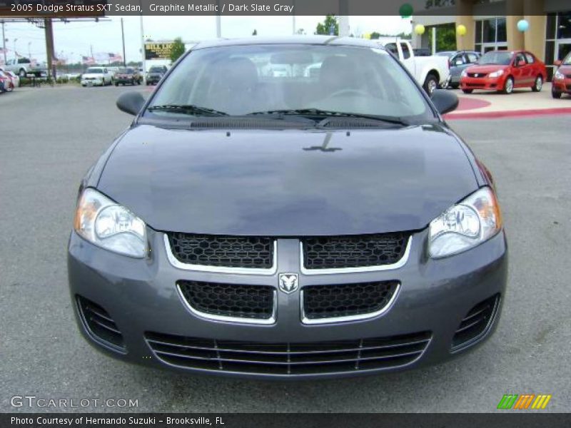 Graphite Metallic / Dark Slate Gray 2005 Dodge Stratus SXT Sedan