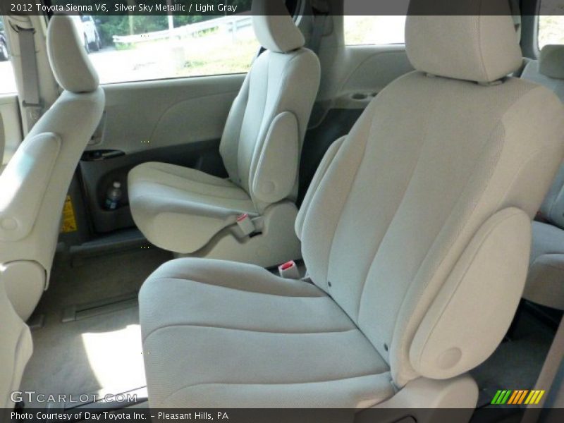 Silver Sky Metallic / Light Gray 2012 Toyota Sienna V6