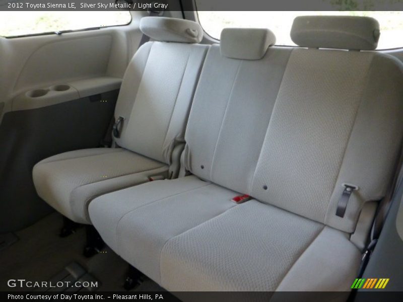 Silver Sky Metallic / Light Gray 2012 Toyota Sienna LE