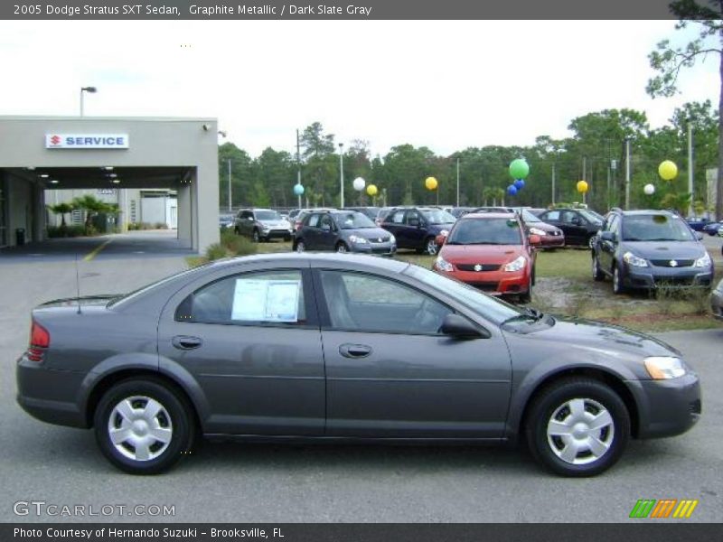 Graphite Metallic / Dark Slate Gray 2005 Dodge Stratus SXT Sedan