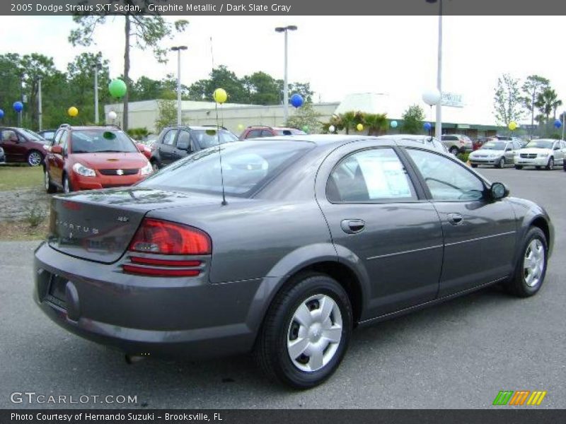 Graphite Metallic / Dark Slate Gray 2005 Dodge Stratus SXT Sedan