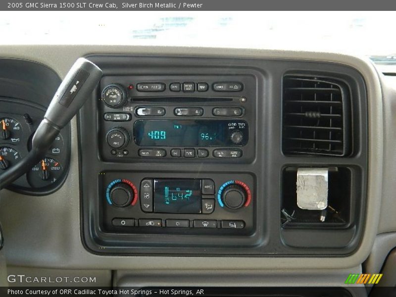 Silver Birch Metallic / Pewter 2005 GMC Sierra 1500 SLT Crew Cab