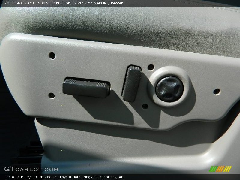 Silver Birch Metallic / Pewter 2005 GMC Sierra 1500 SLT Crew Cab