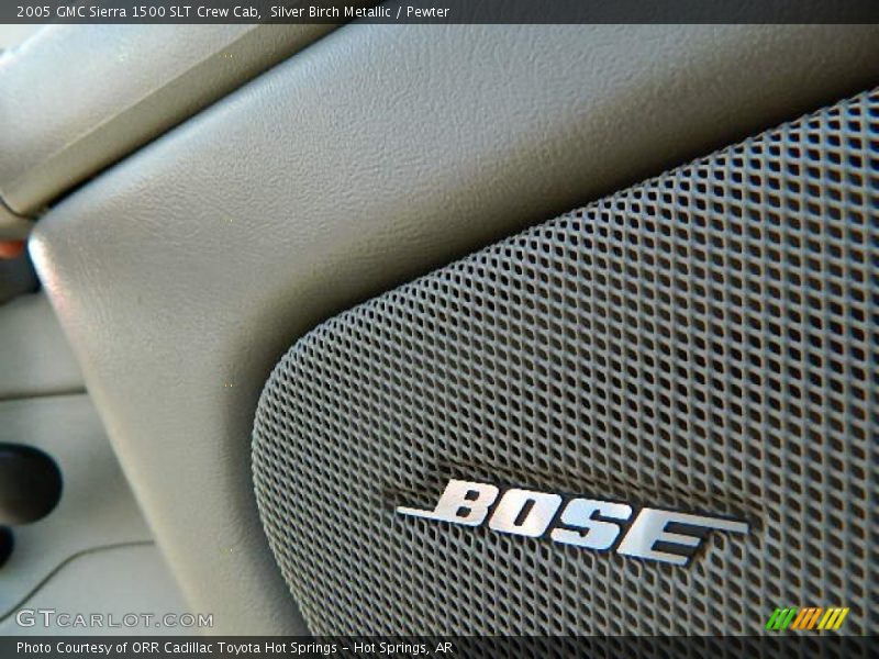 Silver Birch Metallic / Pewter 2005 GMC Sierra 1500 SLT Crew Cab