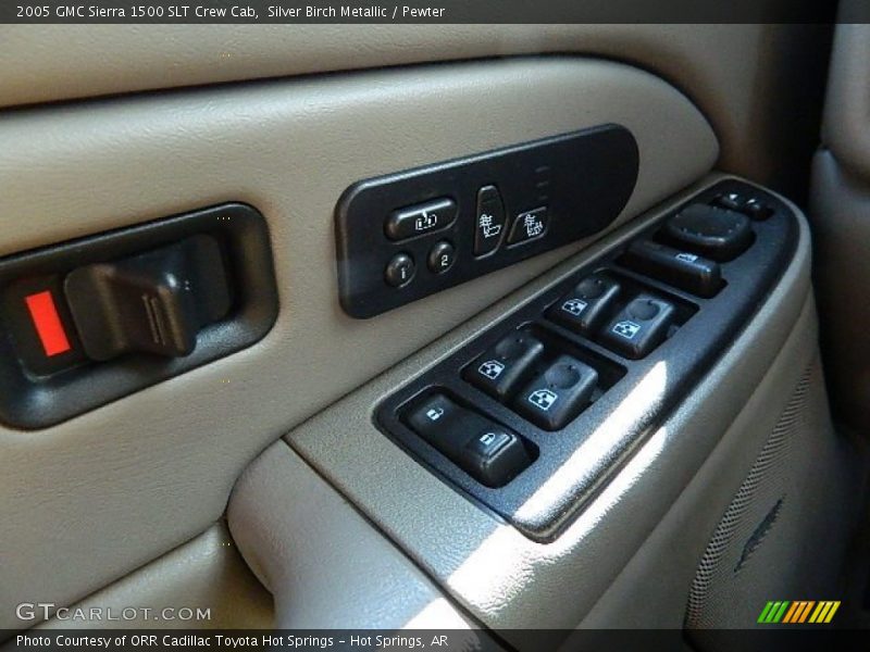 Silver Birch Metallic / Pewter 2005 GMC Sierra 1500 SLT Crew Cab