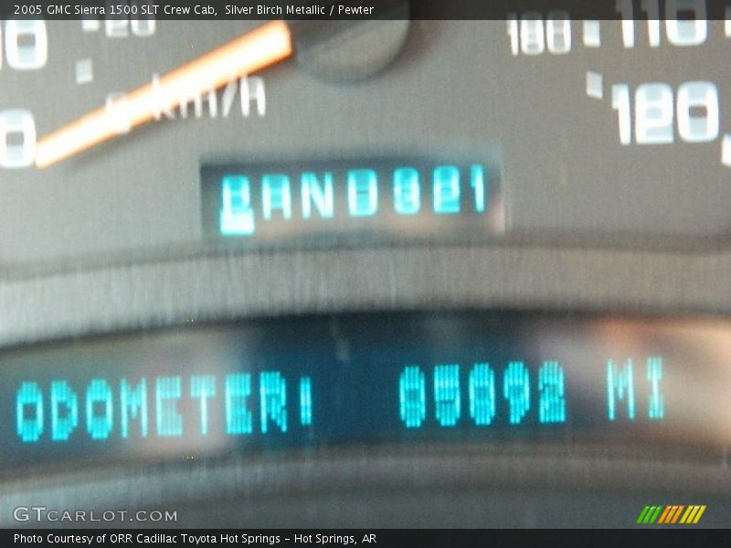 Silver Birch Metallic / Pewter 2005 GMC Sierra 1500 SLT Crew Cab