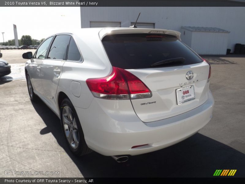 Blizzard White Pearl / Ivory 2010 Toyota Venza V6